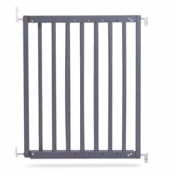 Safetots Chunky Wooden Screw Fit Stair Gate - Grey
