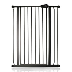 Safetots Extra Tall Pressure Fit Gate - Matt Black, 81.4cm - 89cm