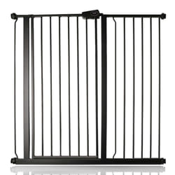 Safetots Extra Tall Pressure Fit Gate - Matt Black, 107.4cm - 115cm