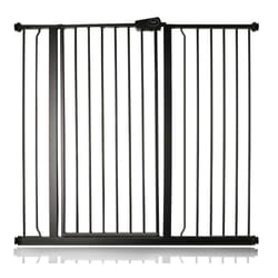 Safetots Extra Tall Pressure Fit Gate - Matt Black, 113.8cm - 121.4cm