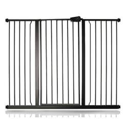 Safetots Extra Tall Pressure Fit Gate - Matt Black, 120.3cm - 127.9cm