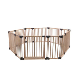 Safetots Wooden Play Den - 6 x 120cm