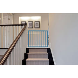 Safetots Top of Stairs Baby Gate - Blue