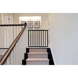 Safetots Top of Stairs Baby Gate - Black