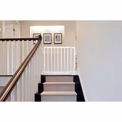 Safetots Top of Stairs Baby Gate - White