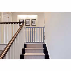Safetots Top of Stairs Baby Gate - Grey