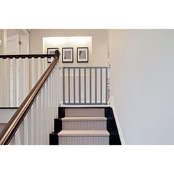 Safetots Top of Stairs Baby Gate - Grey