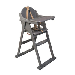 Safetots Deluxe Putaway Folding Wooden High Chair