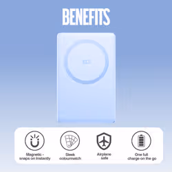 Juice 1 Charge Mag Tec Power Bank - 5,000mAh - iPhone 18 Colour Match - Additional view 6