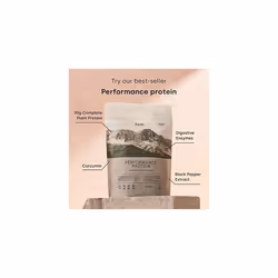 Performance Protein Vegan Protein Powder Complete Amino Acid Profile with BCAAs and Digestive Enzymes Perfect Post Workout Tastes Great with Just