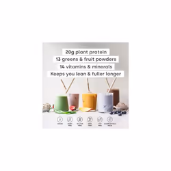 Superblend Protein - Vegan Protein Powder with Superfoods, Vitamins and Minerals - 20g of Plant Based Protein per Serving (Vanilla)
