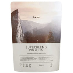 Superblend Protein - Vegan Protein Powder with Superfoods, Vitamins and Minerals - 20g of Plant Based Protein per Serving (Chocolate Peanut)