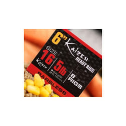) Guru 6 Inch Kaizen Ready Rigs - Size 14 to 5lb (0.15mm