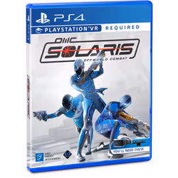 Perp Solaris Offworld Combat, PlayStation 4, Multiplayer mode, RP (Rating Pending), Physical media, Virtual Reality (VR) head ...