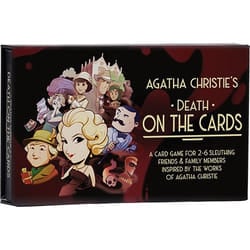 Asmodee Agatha Christie's Death on the Cards Board game Deduction