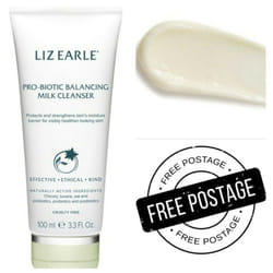 Liz Earle Pro-Biotic Balancing Milk Cleanser 100ml FREE POSTAGE