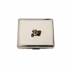 Yamaha motorcycle contact lens case accessories and mirror