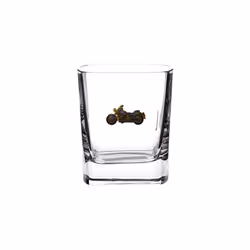 Harley Davidson motorcycle mixer glass