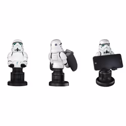 EXG Cable Guys - Star Wars Stormtrooper Active holder Mobile phone/Smartphone, Remote control Black, White - Additional view 2