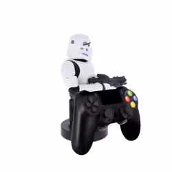 Exquisite Gaming Imperial Stormtrooper Cable Guy Phone and Controller Holder Collectible figure