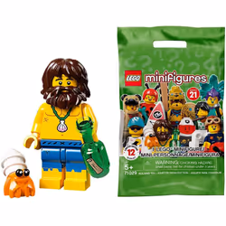 LEGO 71029 Collectable Minifigures Series 21 - Shipwreck Survivor
