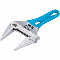 OX Tools OX-P560507 Pro Series Adjustable Stubby Wrench Extra Wide Jaw 7â (180mm), Slim