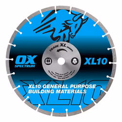 OX Tools Trade XL 10mm Segmented General Purpose Diamond Blade - 230mm (22.23mm Bore)