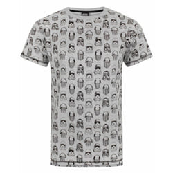 Star Wars Short Sleeved T-Shirt (Mens Grey) - XX-Large