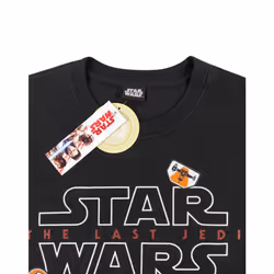 Star Wars Short Sleeved T-Shirt (Mens Black) - XXX-Large
