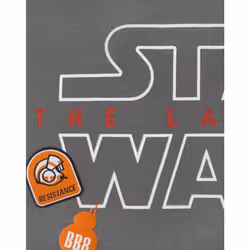 Star Wars Short Sleeved T-Shirt (Womens Grey) - X-Large
