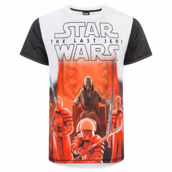 Star Wars Short Sleeved T-Shirt (Mens White) - XXX-Large