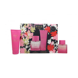 Elle Fleur Gift Set 100ml EDP Spray + 100ml Body Lotion