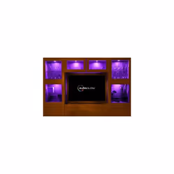 Auraglow Under Cabinet LED Puck Light Kit Set of 4 White and Colour Changing Modes Perfect for Kitchen Cupboards, Shelves and Wardrobes