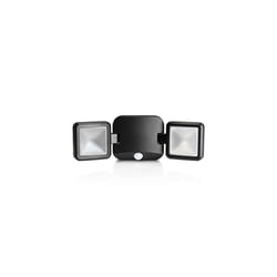 Auraglow Outdoor Wireless Battery Operated LED Motion Activated PIR Sensor Spotlight Twin Security Light