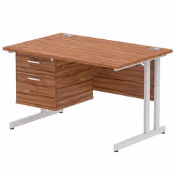 Dynamic Impulse W1200 x D800 x H730mm Straight Office Desk Cantilever