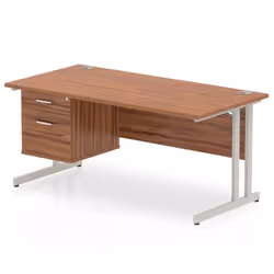 Dynamic Impulse W1600 x D800 x H730mm Straight Office Desk Cantilever