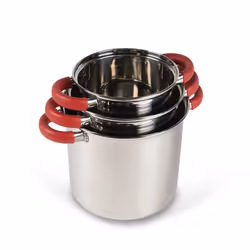 Kampa Space Saver Deluxe Pot set Stainless steel