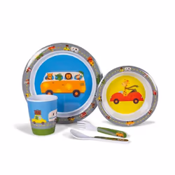 Kampa MM0094, Dinner plate, Round, Multicolour, -10 - 70 °C, 0.25 L, 222 mm