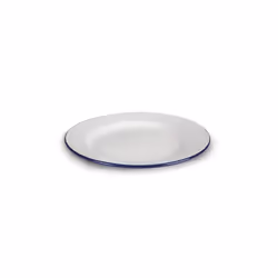 Kampa White Enamel Plate