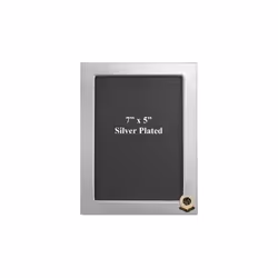 Derby County football club silver plated photo frame