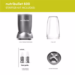 NutriBullet NBLSK5 blender 0.68 L Tabletop blender 600 W Black