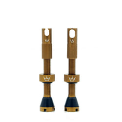 Peaty's X Chris King MK2 Tubeless Valves Bourbon - Box Of 12 - 42 MM