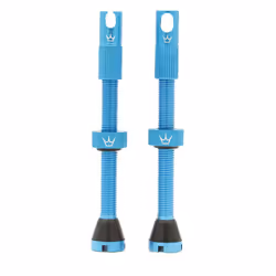 Peaty's x Chris King (MK2) Tubeless Valves  60mm  Turquoise