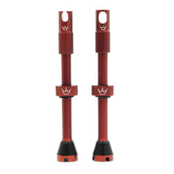Peaty's x Chris King (MK2) Tubeless Valves  60mm  Red