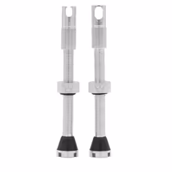 Peaty's x Chris King (MK2) Tubeless Valves  60mm  Silver
