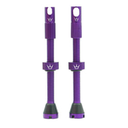 Peaty's x Chris King (MK2) Tubeless Valves  60mm  Violet