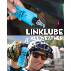 LinkLube All-Season Bike Chain Lubricant Starter Pack, 60ml Wet, Dry & Mixed Weather Lube Gift Pack