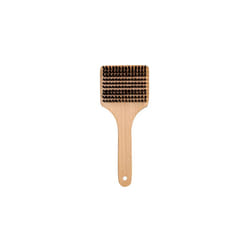 Peaty's Bicycle Tyre Cleaning Brush, Mountain Bike, Road Bike, Gravel Bike, Highly durable, Beech wood handle, Cleaning Brush for Bike Tyres, Brown