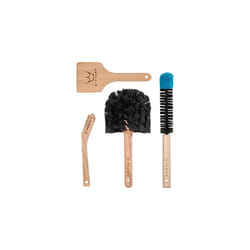 Peaty's Complete Bicycle Cleaning Brush Set, Eco Friendly, Durable, Beech Wood Brushes for use on Mountain Bike, Road Bike and Gravel Bike,