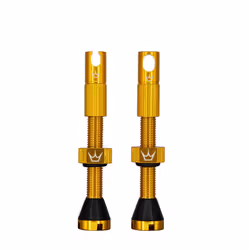 Peaty's x Chris King (MK2) Tubeless Valves  42mm  Gold